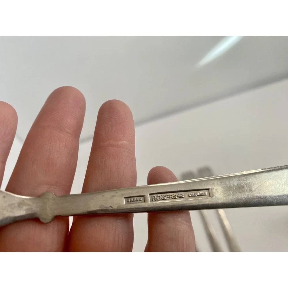 Salad Forks Stanley Roberts Rogers SRB60 Japan Stainless Lot Of 4 Replacements